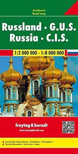 RUSIA CIS MAPA | 9783850842372