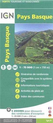 PAYS BASQUE 1:75.000 -TOP 75 IGN | 9782758529002