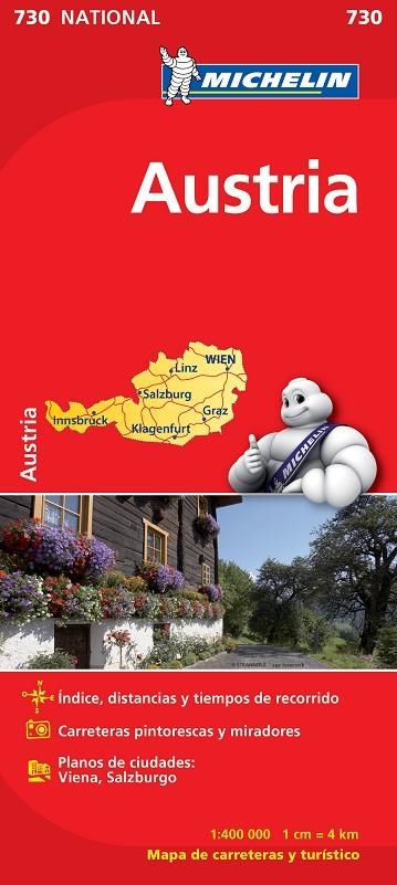 AUSTRIA MAPA | 9782067171756 | MICHELIN