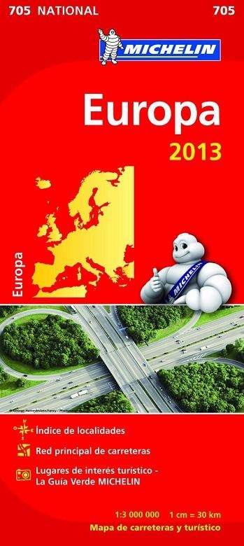 EUROPA MAPA 2013 | 9782067180086 | MICHELIN