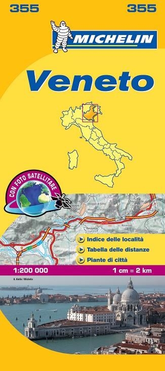 VENETO (MAPA 355) | 9782067126633