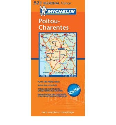 POITOU-CHARENTES (521) MAPA | 9782067106376