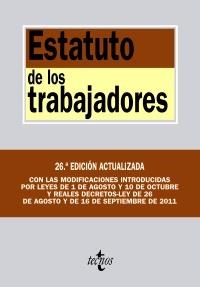 ESTATUTO DE LOS TRABAJADORES 26 ED. OCTUBRE 2011 | 9788430954032 | VV. AA