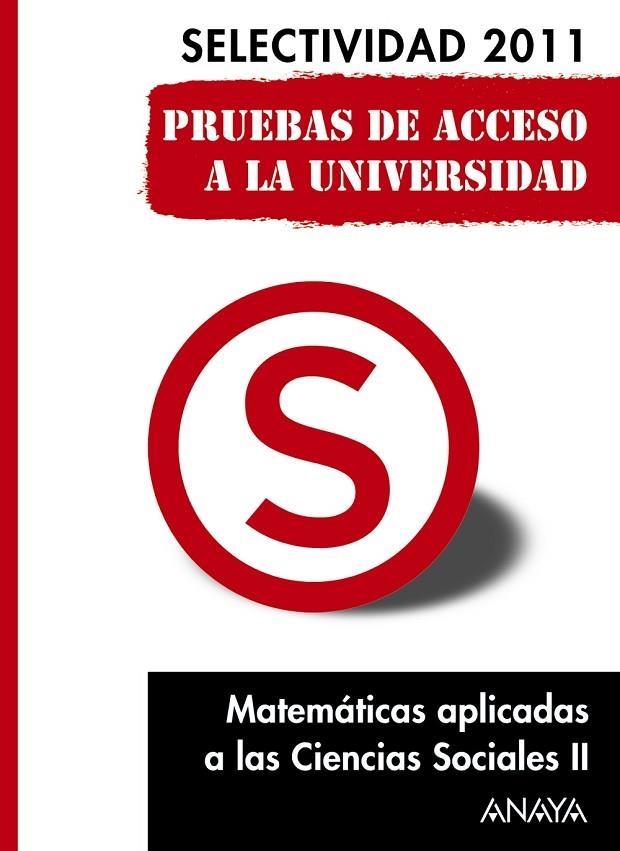 MATEMATICAS APLICADAS A LAS CIENCIAS SOCIALES II PRUEBAS DE | 9788467828429 | BUSTO CABALLERO, ANA ISABEL/MARTÍNEZ BUSTO, ELENA