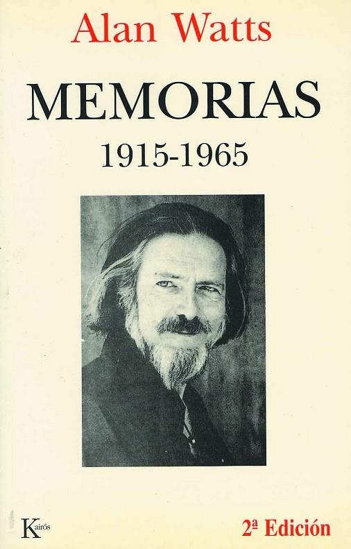 MEMORIAS 1915-1965 | 9788472454286 | WATTS, ALAN