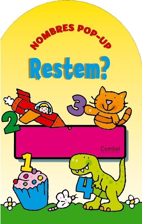 RESTEM? NOMBRES POP-UP | 9788498256963 | TANGO BOOKS, LTD.