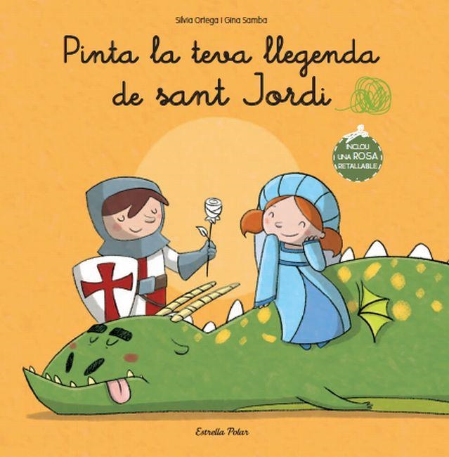 PINTA LA TEVA LLEGENDA DE SANT JORDI | 9788499327839 | AUTORS, DIVERSOS