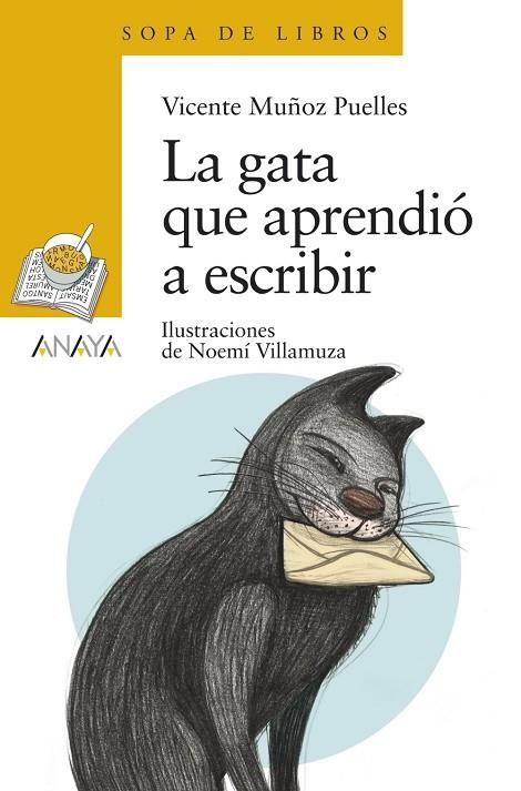 GATA QUE APRENDIO A ESCRIBIR, LA | 9788467828948 | MUÑOZ PUELLES, VICENTE / VILLAMUZA, NOEMI