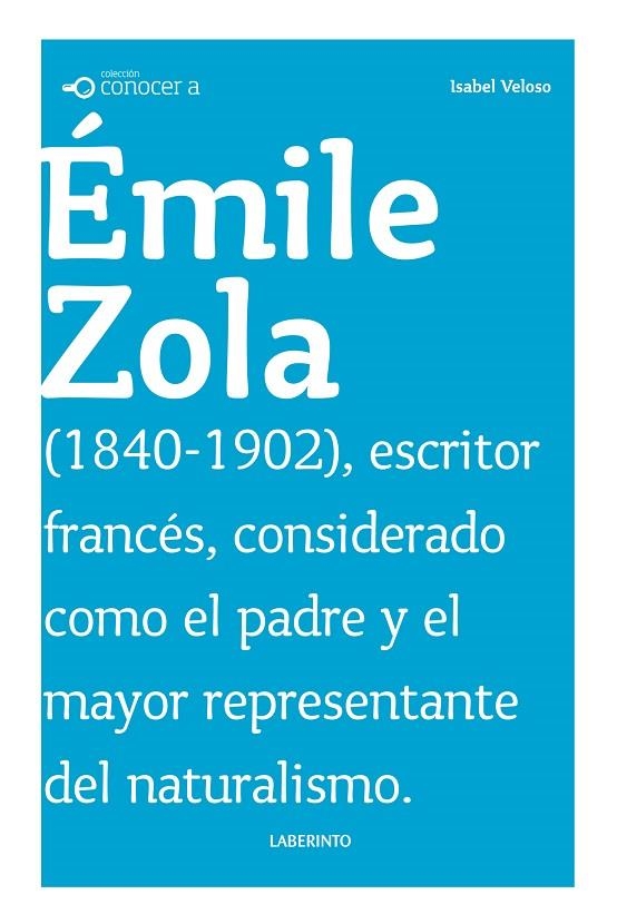 EMILE ZOLA | 9788484835172 | VELOSO, ISABEL