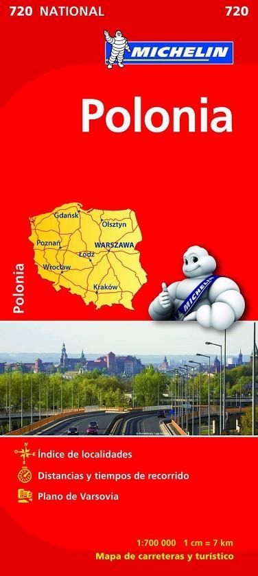 POLONIA 720 MAPA | 9782067171572