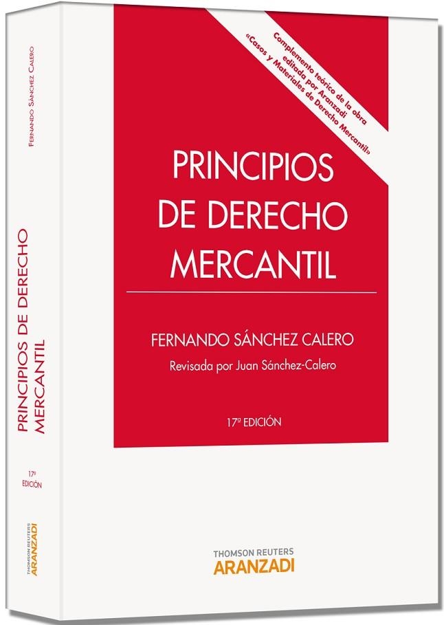 PRINCIPIOS DE DERECHO MERCANTIL | 9788499039961 | SANCHEZ CALERO, FERNANDO