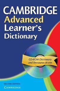 DICTIONARY CAMBRIDGE ADVANCED LEARNER'S + CDR | 9780521604994 | CAMBRIDGE