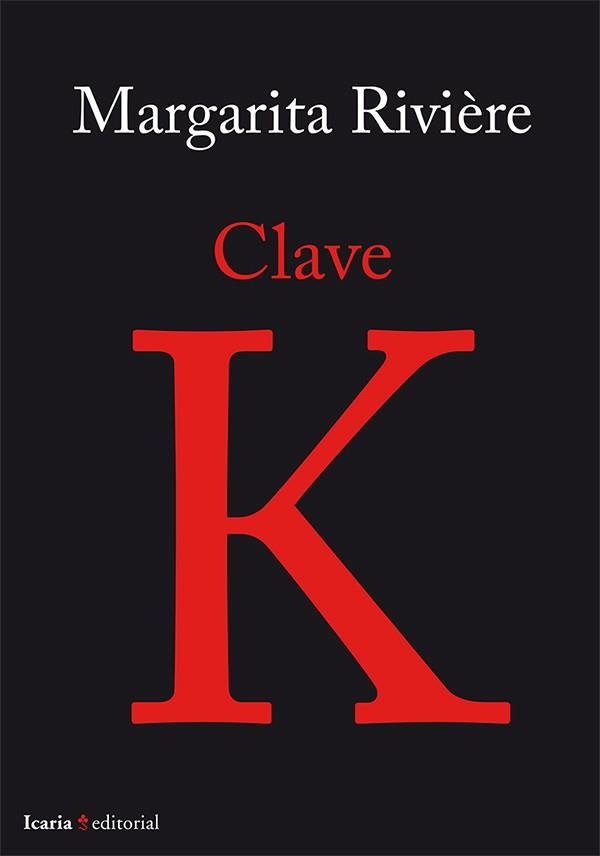 CLAVE K | 9788498886443 | RIVIÈRE, MARGARITA