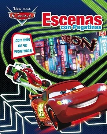 CARS NEON. ESCENAS CON PEGATINAS | 9788499516370 | DISNEY