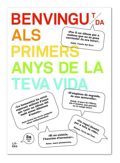 BENVENVINGUT/DA ALS PRIMERS ANYS DE LA TEVA VIDA | 9788494294709 | TERRER, NOELIA