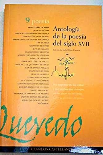 ANTOLOGIA DE LA POESIA DEL SIGLO XVII | 9788483081150 | VVAA