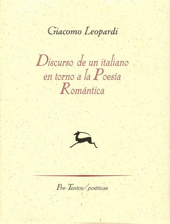 DISCURSO DE UN ITALIANO EN TORNO A LA POESIA ROMANTICA | 9788481912142 | LEOPARDI , GIACOMO