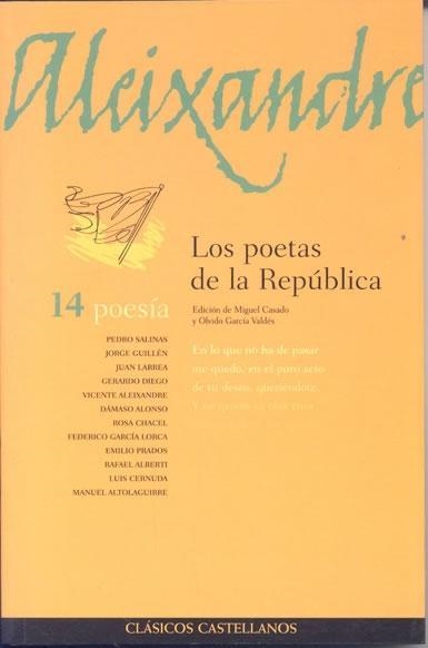 POETAS DE LA REPUBLICA, LOS | 9788483081006 | VVAA