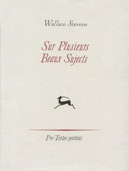 SUR PLUSIERS BEAUX SUJECTS | 9788481912005 | STEVENS, WALLACE