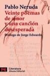 VEINTE POEMAS DE AMOR Y UNA CANCION DESESPERADA | 9788420634180 | NERUDA , PABLO