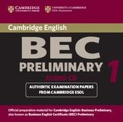 CAMBRIDGE BEC PRELIMINARY AUDIO CD | 9780521753036 | UNIVERSITY OF CAMBRIDGE LOCAL EXAMINATIONS SYNDICATE