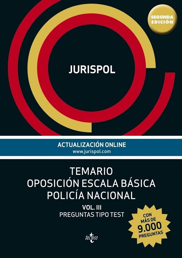 TEMARIO OPOSICIÓN ESCALA BÁSICA POLICÍA NACIONAL | 9788430965380 | JURISPOL