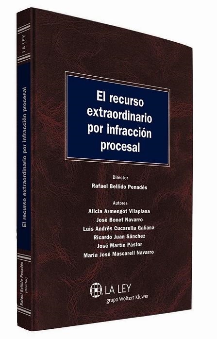 EL RECURSO EXTRAORDINARIO POR INFRACCIÓN PROCESAL | 9788490201633 | VARIOS AUTORES