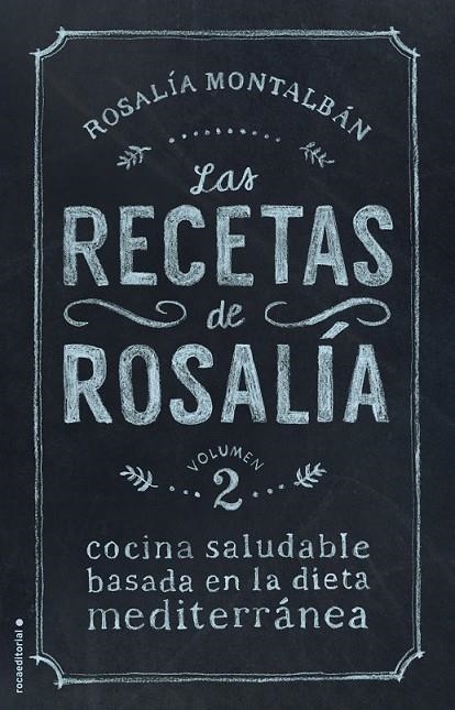 LAS RECETAS DE ROSALÍA VOL. II | 9788499189468 | MONTALBÁN, ROSALÍA