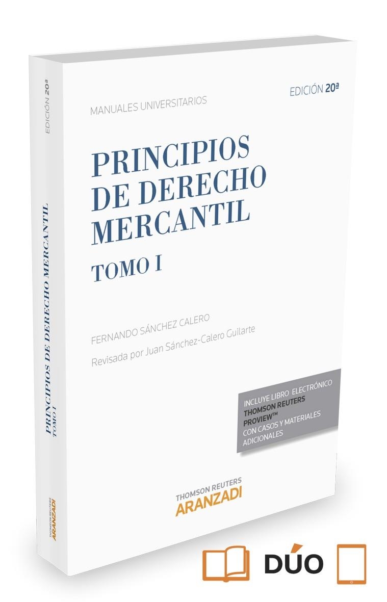 PRINCIPIOS DE DERECHO MERCANTIL | 9788490982983 | SÁNCHEZ CALERO, FERNANDO