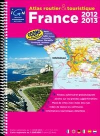 FRANCE 2012-2013 ATLAS ESPIRAL | 9782758526506