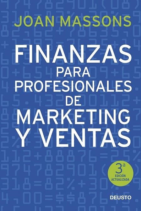 FINANZAS PARA PROFESIONALES DE MARKETING Y VENTAS | 9788423422395 | JOAN MASSONS RABASSA