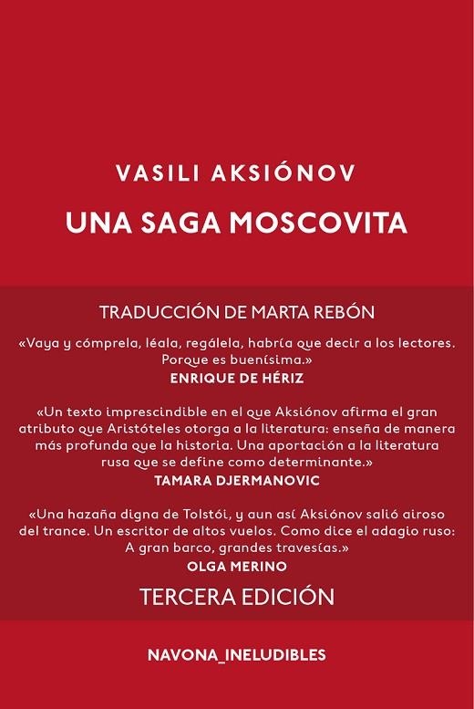 SAGA MOSCOVITA | 9788416259311 | AKSIONOV V