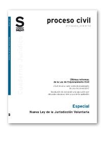 ESPECIAL NUEVA LEY DE LA JURISDICCIÓN VOLUNTARIA | 9788416203963 | EDITORIAL SEPIN