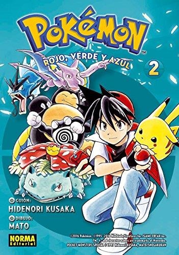 POKÉMON 02 ROJO,  VERDE Y AZUL 2 | 9788467922011 | HIDENORI KUSAKA, MATO