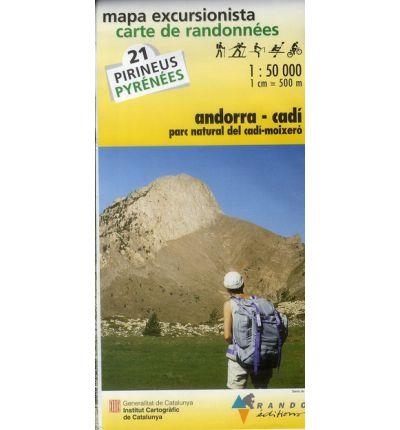 ANDORRA- CADI | 9782841821471 | 1:50000