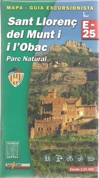 SANT LLORENÇ DEL MUNT I SERRA DE L'OBAC, MAPA I GUIA EXCURSI | 9788480904698 | ALPINA, EDITORIAL / GEOESTEL