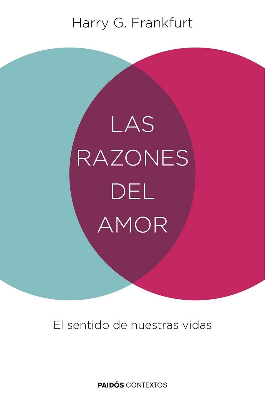 LAS RAZONES DEL AMOR | 9788449332074 | HARRY G. FRANKFURT