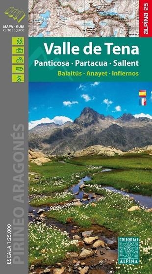 VALLE DE TENA 1:25.000 PANTICOSA -ALPINA | 9788480906357 | AA.VV.