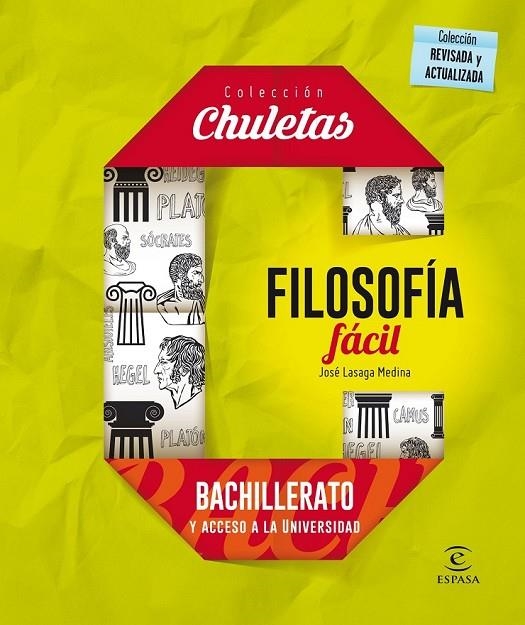 FILOSOFÍA FÁCIL PARA BACHILLERATO | 9788467044560 | JOSÉ LASAGA MEDINA