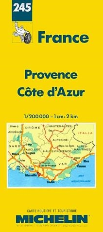 MAPA PROVENCE COTE D'AZUR MICHELIN | 9782067002456 | AA.VV.