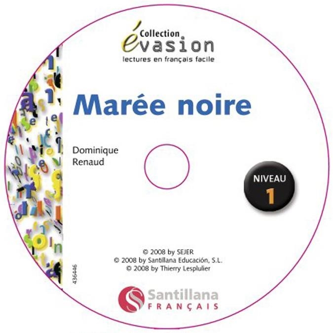 EVASION NIVEAU 1 LA MAREE NOIRE + CD | 9788496597303 | VARIOS AUTORES