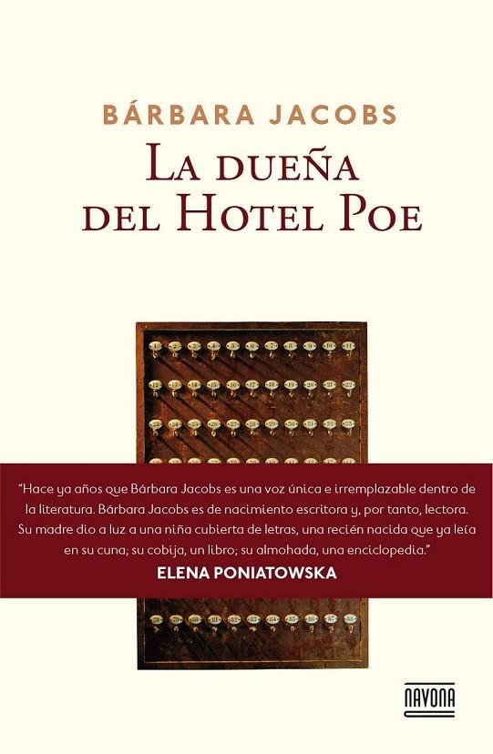 LA DUEÑA DEL HOTEL POE | 9788416259526 | JACOBS, BÁRBARA