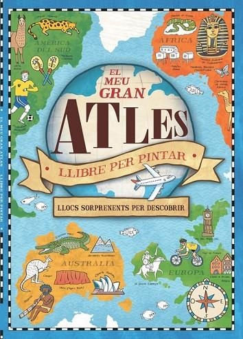 EL MEU GRAN ATLES. LLIBRE PER PINTAR | 9788448846435 | AAVV