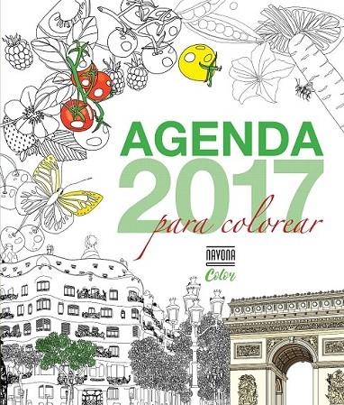 AGENDA PARA COLOREAR 2017 | 9788416259601 | HÉBRARD, ROGER