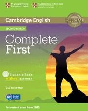 COMPLETE FIRST STUDENT'S BOOK WITHOUT ANSWERS WITH CD-ROM 2ND EDITION | 9781107633902 | BROOK-HART, GUY