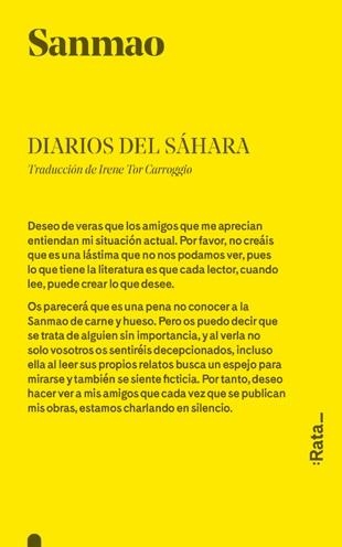 DIARIOS DEL SÁHARA | 9788494489174 | MAO, SAN