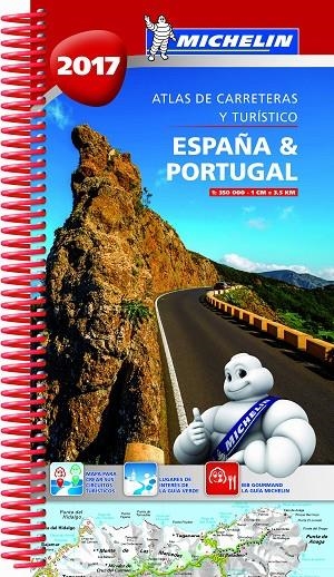 ATLAS DE CARRETERAS Y TURÍSTICO ESPAÑA & PORTUGAL 2017 | 9782067217690 | VARIOS AUTORES