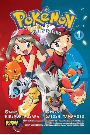 POKEMON 09 RUBÍ Y ZAFIRO 01 | 9788467923315 | KUSAKA, HIDENORI/ YAMAMOTO, SATOSHI