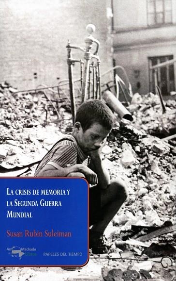 LA CRISIS DE MEMORIA Y LA SEGUNDA GUERRA MUNDIAL | 9788477742678 | RUBIN SULEIMAN, SUSAN