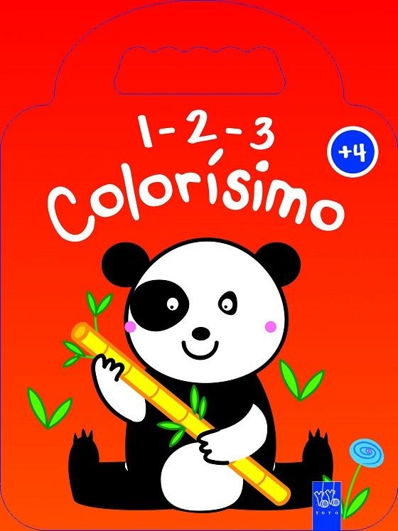 1-2-3 COLORÍSIMO. +4 PANDA | 9788408164630 | YOYO